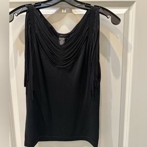 Black Fringe Stunner